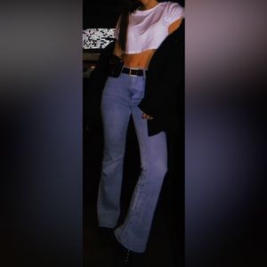 Forever 21 light blue wash denim jeans